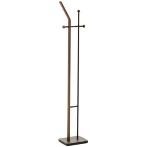 Kave Home Černý kovový stojací věšák Magali 172 cm
