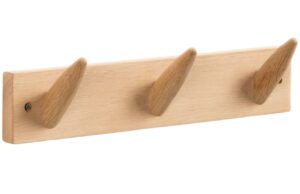 Kave Home Březový nástěnný věšák Natane 40 cm