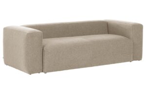 Kave Home Béžová pohovka Blok 240 cm