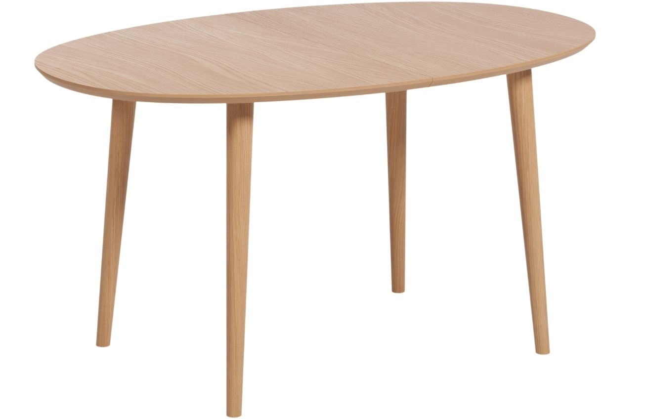 Kave Home Dubový rozkládací jídelní stůl Oqui 140-220 x 90 cm