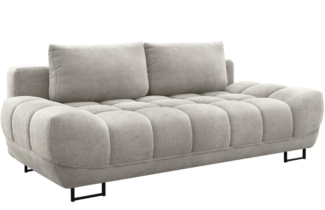 Windsor & Co Světle šedá rozkládací pohovka Cirrus 215 cm