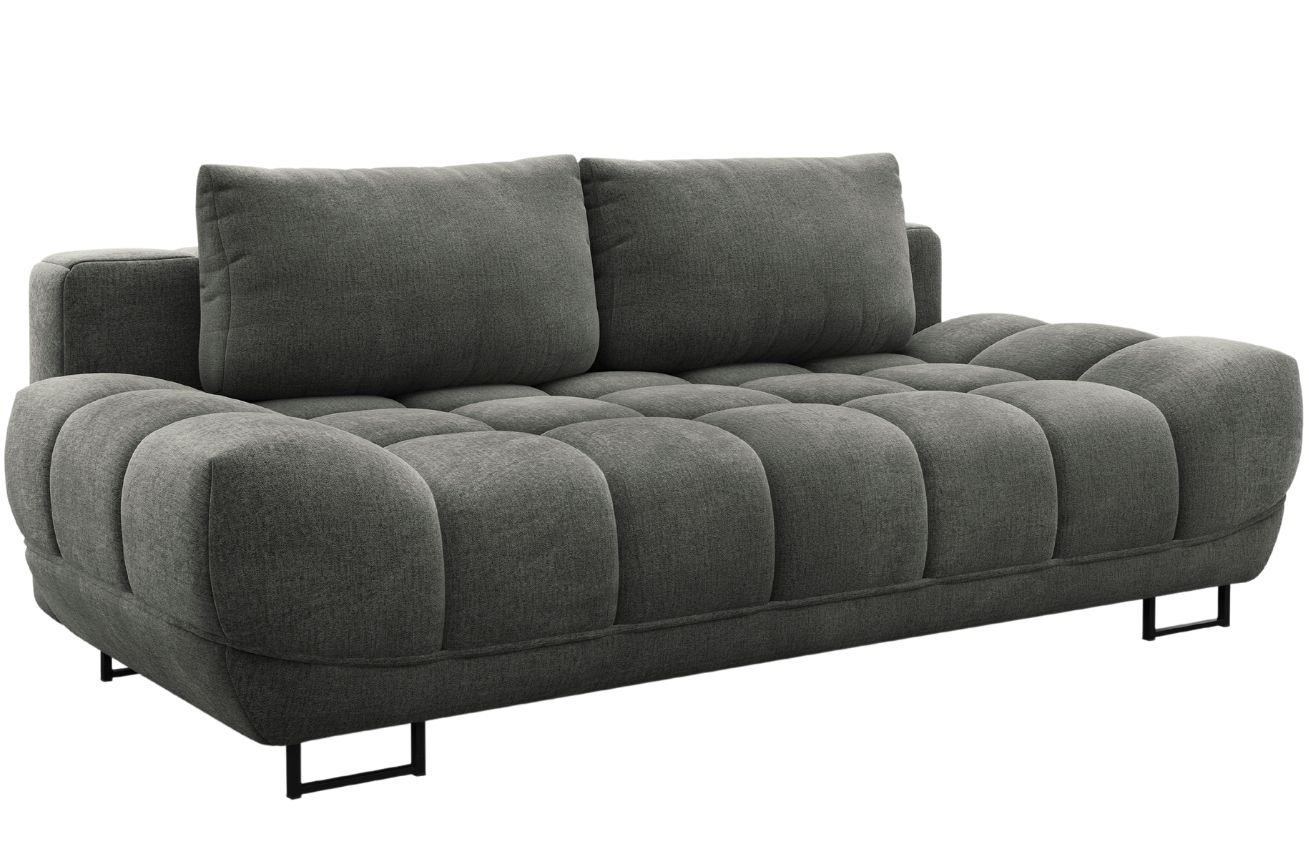 Windsor & Co Tmavě šedá rozkládací pohovka Cirrus 215 cm