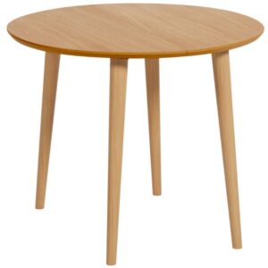 Kave Home Dubový rozkládací jídelní stůl Oqui 90-170 x 90 cm