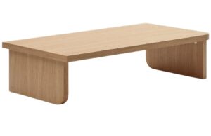 Kave Home Dubový konferenční stolek Oaq 140 x 75 cm