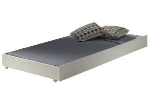 Vipack Bílá borovicová zásuvka k posteli Pino 196 x 90 cm