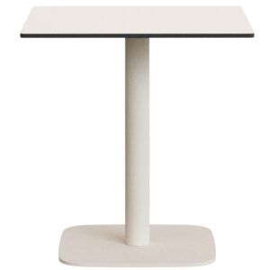 Kave Home Bílý bistro stolek Dina 68 x 68 cm
