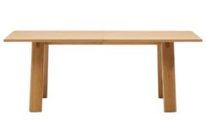 Kave Home Dubový rozkládací jídelní stůl Arlen 200/250 x 95 cm