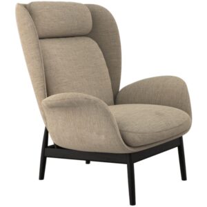 Flexlux Béžové čalouněné lounge křeslo PADOVA