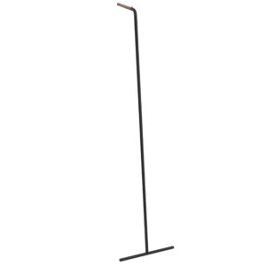 Černý kovový stojací věšák Yamazaki Tower 160 cm