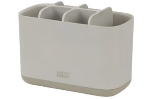 Joseph Joseph Béžový plastový kelímek na kartáčky Easy Store