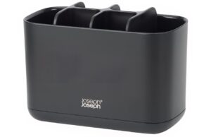 Joseph Joseph Černý plastový kelímek na kartáčky Easy Store
