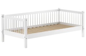 Vipack Bílá postel Forrest 90 x 200 cm
