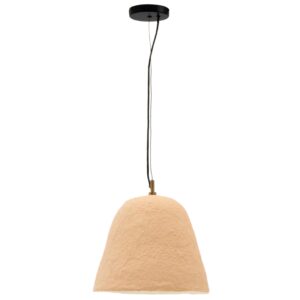 Kave Home Béžové závěsné světlo Lisora 25 cm