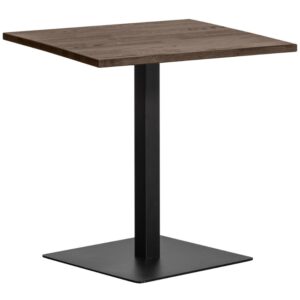 WOOOD Tmavý dubový bistro stolek Tablo 79 x 79 cm