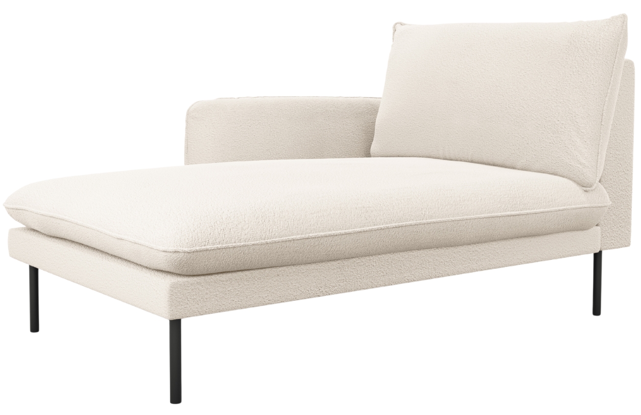 Cosmopolitan Design Béžová bouclé lenoška Vienna 170 cm