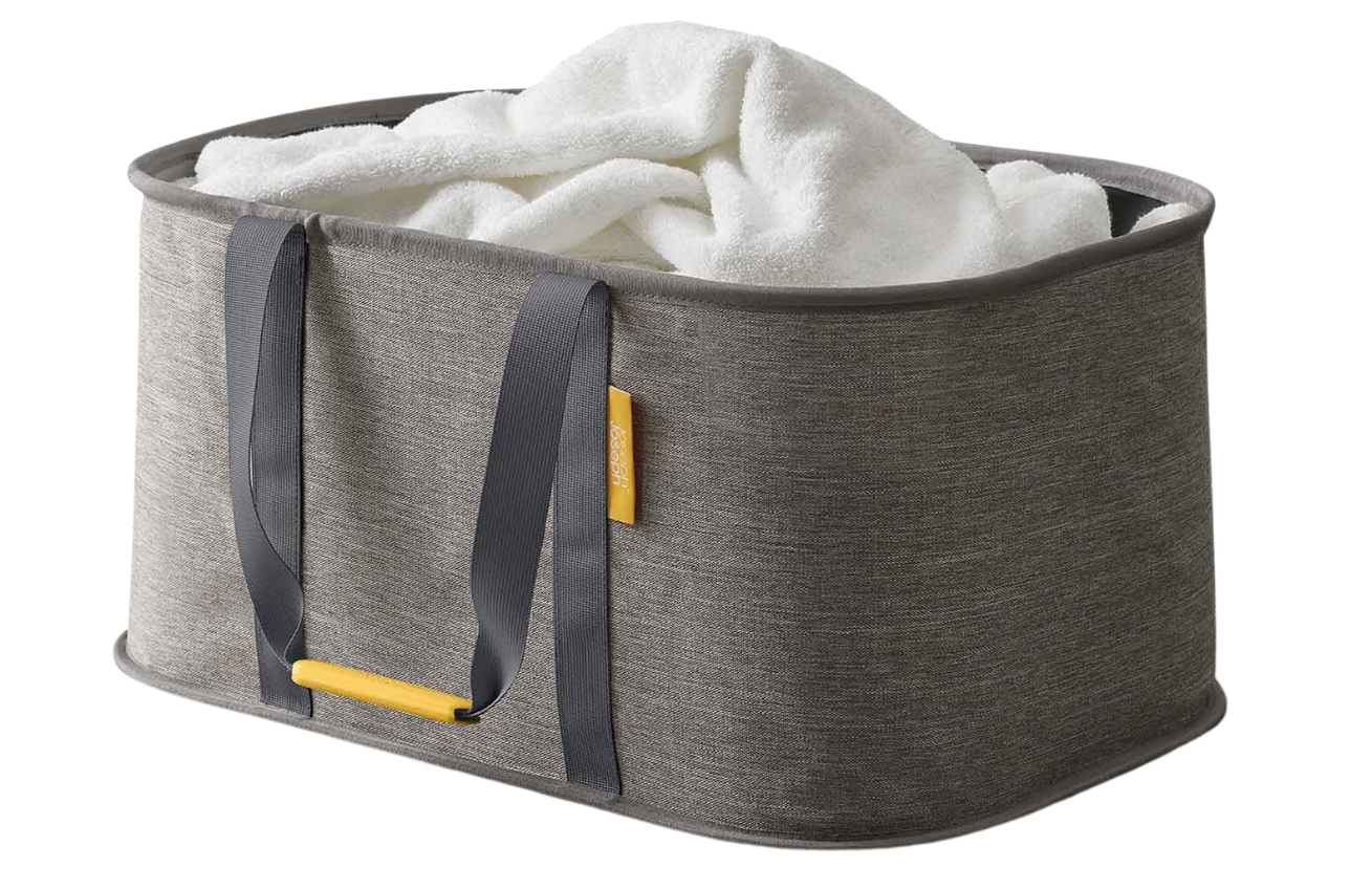 Joseph Joseph Šedý skládací koš na prádlo Hold-All Max 35 l