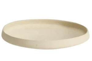 Kave Home Béžový dekorativní talíř Mireni Ø29 cm