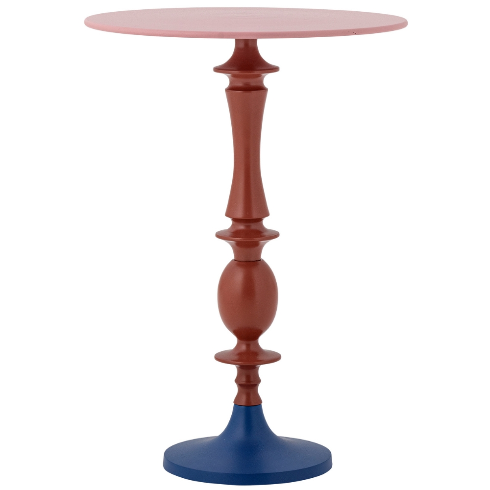Bloomingville Barevný kovový odkládací stolek Annan 38 cm