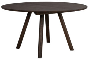 Rowico Hnědý dubový rozkládací jídelní stůl CLAPPERTON 140/240 x 140 cm