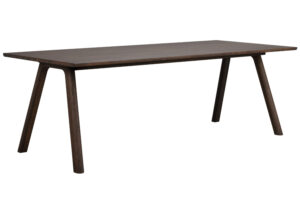 Rowico Hnědý dubový rozkládací jídelní stůl CLAPPERTON 220/310 x 95 cm