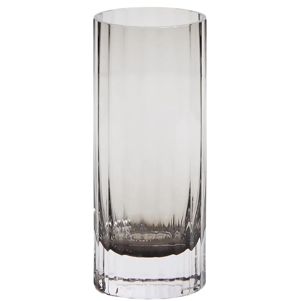 Kave Home Vysková šedá sklenice Clarien 300 ml