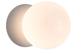 Nova Luce Bílé nástěnné světlo Zero 10 cm