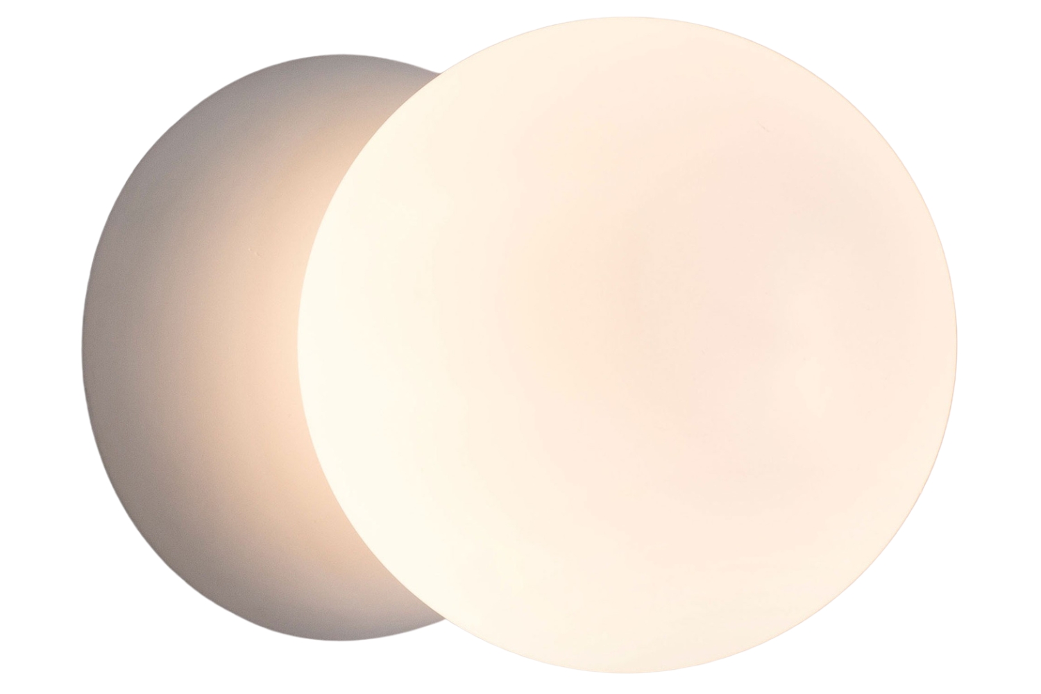 Nova Luce Bílé nástěnné světlo Zero 10 cm