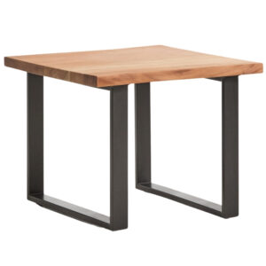 Kave Home Dřevěný odkládací stolek Uxue 65 x 65 cm