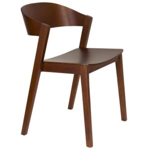 Housecraft Living Hnědá dubová jídelní židle Wooz