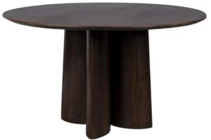 Housecraft Living Hnědý dřevěný jídelní stůl Balder ø 130 cm