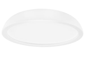 Nova Luce Bílé kovové stropní LED světlo Felicia 45 cm