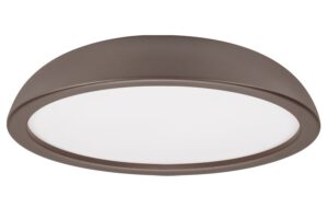 Nova Luce Hnědé kovové stropní LED světlo Felicia 45 cm