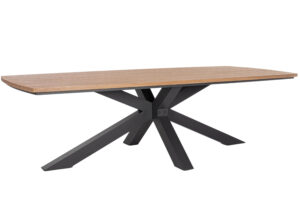 Bizzotto Šedý hliníkový zahradní stůl Zelmar 260 x 118 cm