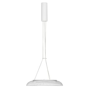 Nova Luce Bílé závěsné LED světlo Mantle 40 cm