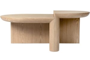 Somcasa Dubový konferenční stolek Vernon 100 x 60 cm