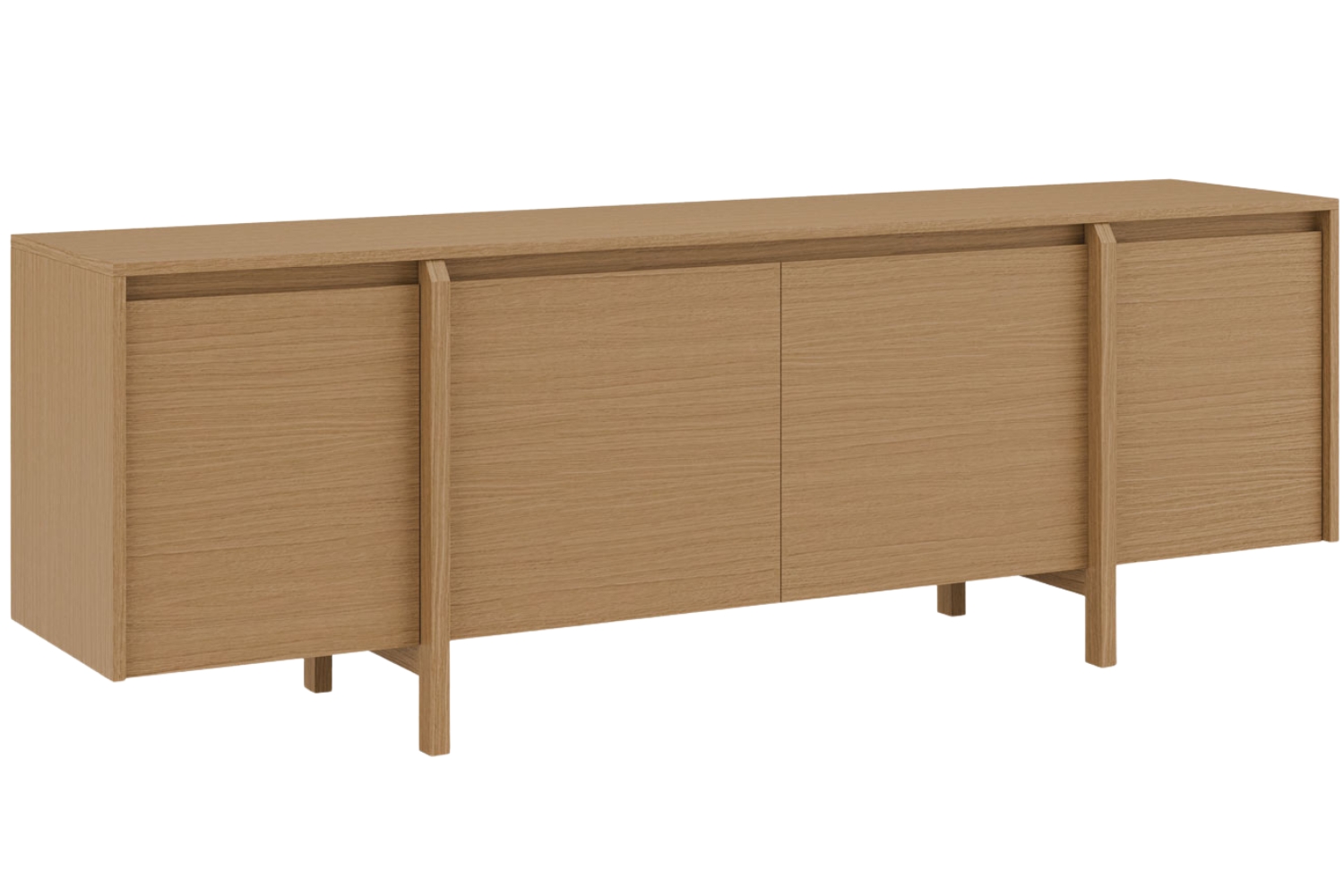 Somcasa Dubový TV stolek Pacific 180 x 43 cm