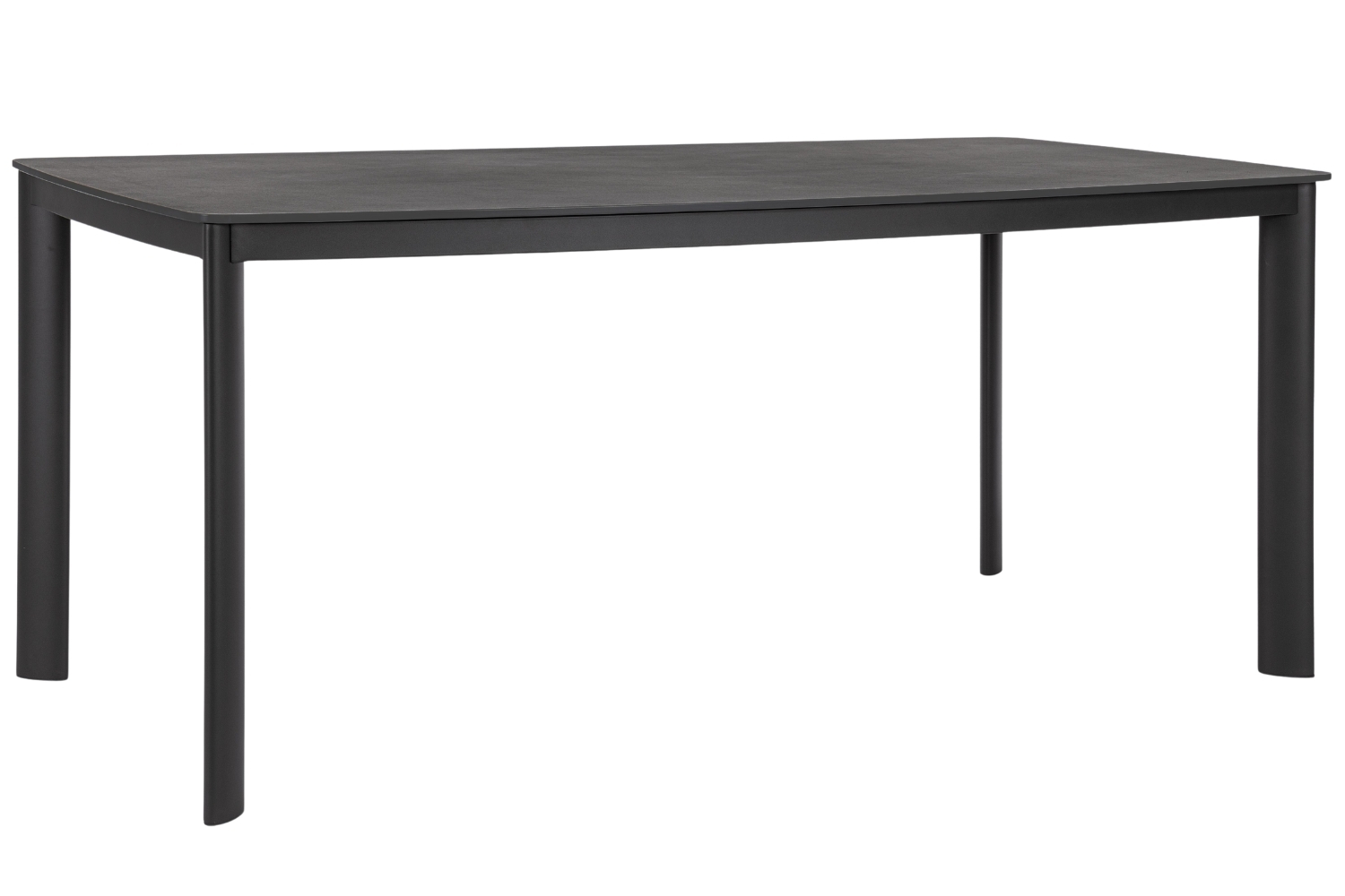 Bizzotto Tmavě šedý zahradní stůl Alcora 180 x 90 cm s keramickou deskou