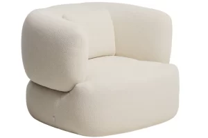 Kave Home Béžové otočné křeslo Martina