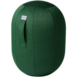 Tmavě zelená balanční stolička VLUV KAPSUL NEW LEIV 52 cm