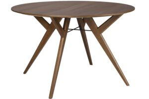Zuiver Hnědý ořechový jídelní stůl IJVER ø 120 cm