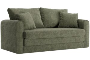 Micadoni Zelená rozkládací pohovka Lido II. 158 cm