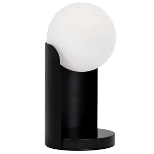 Černá kovová stolní lampa Angel Cerdá No. 8091