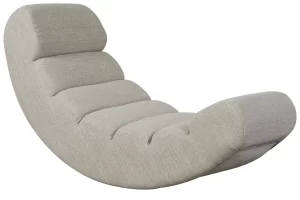 Béžové houpací křeslo Quax Banana
