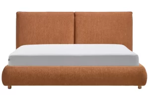 Kave Home Terakotová dvoulůžková postel Elerio 160 x 200 cm