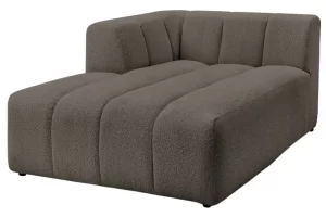 Bobochic Paris Hnědá bouclé lenoška Annecy 170 cm