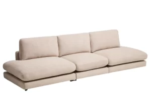 Kave Home Béžová čtyřmístná bouclé pohovka Gala 330 cm