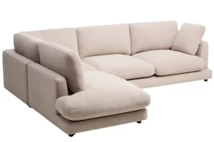 Kave Home Béžová rohová bouclé pohovka Gala 300 cm II.