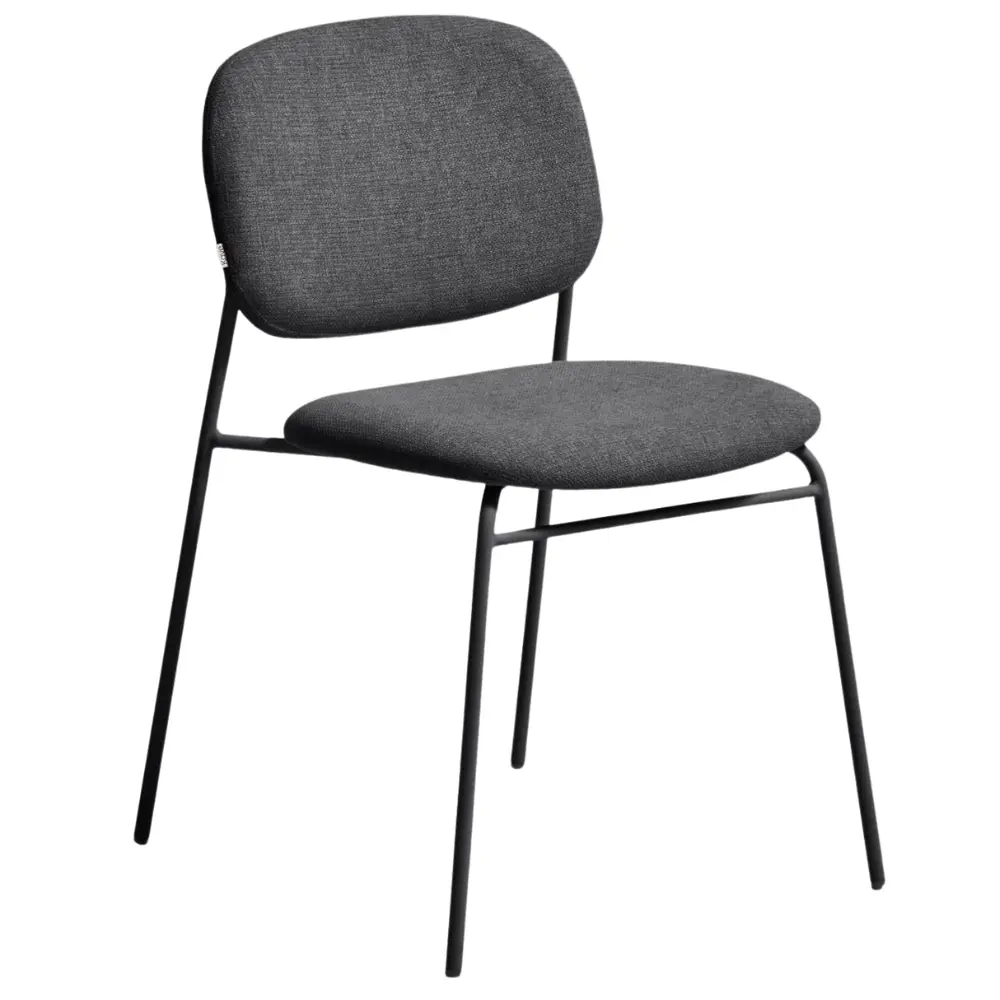 Kave Home Šedá jídelní židle Meli