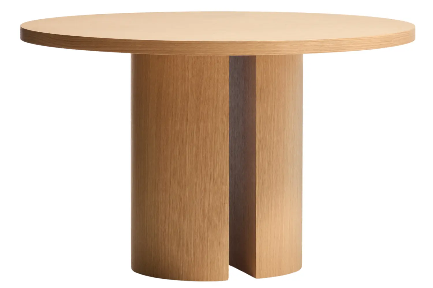 Kave Home Dubový jídelní stůl Nealy Ø120 cm