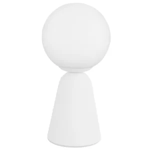 Nova Luce Bílá stolní lampa Zero